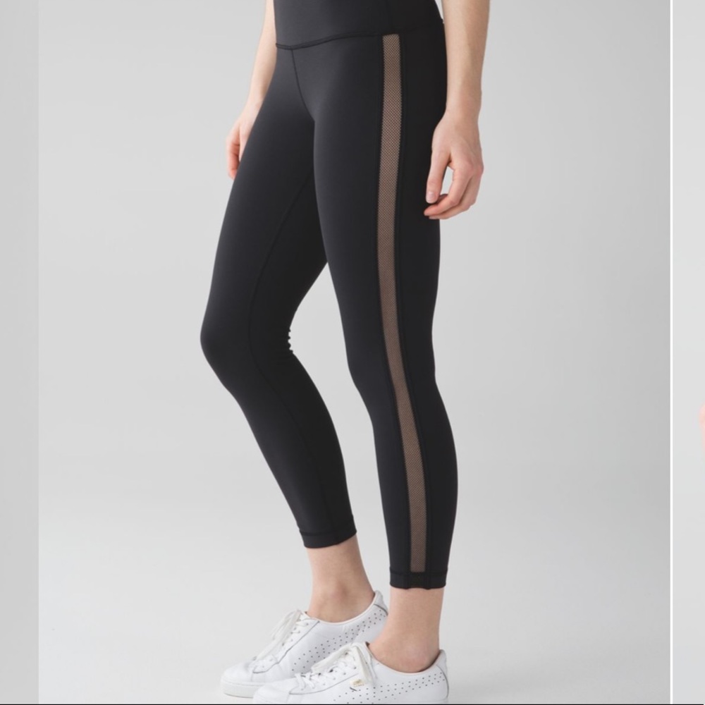 Lululemon High Times (Wing Mesh) Leggings